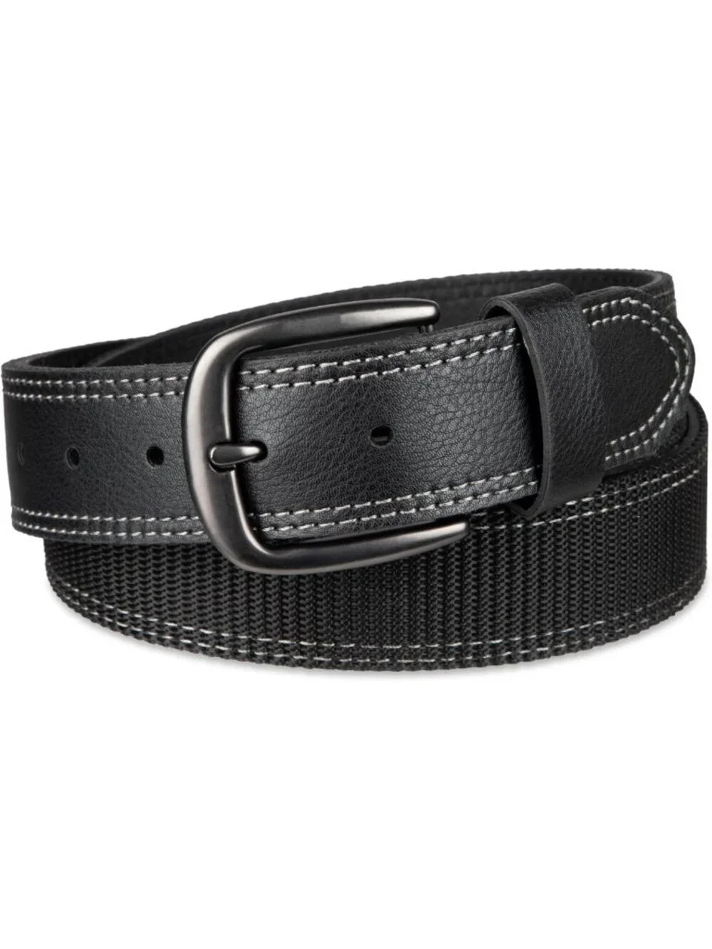 Durable Heavyweight Leather Work Belt - Industrial Strength, Reinforced Design